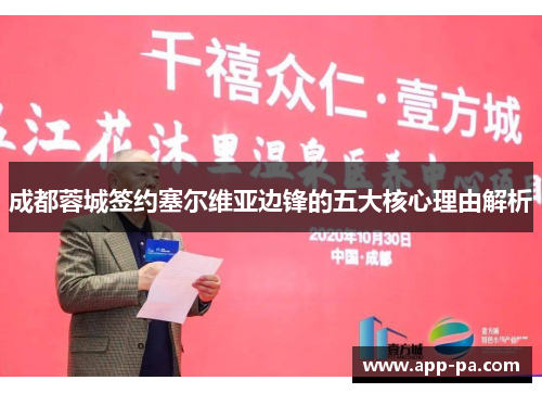 成都蓉城签约塞尔维亚边锋的五大核心理由解析