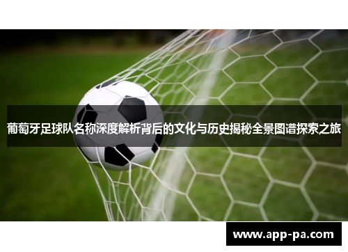 葡萄牙足球队名称深度解析背后的文化与历史揭秘全景图谱探索之旅